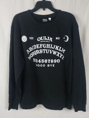 Ouija Board 1X Black Sweatshirt